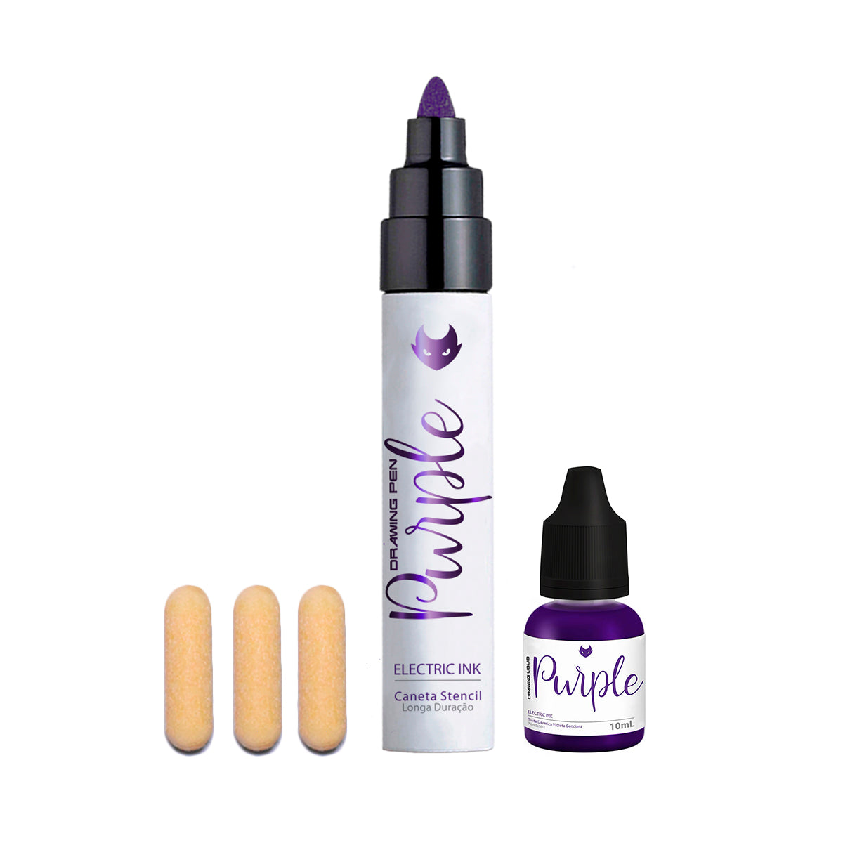 Purple フリーハンドペン